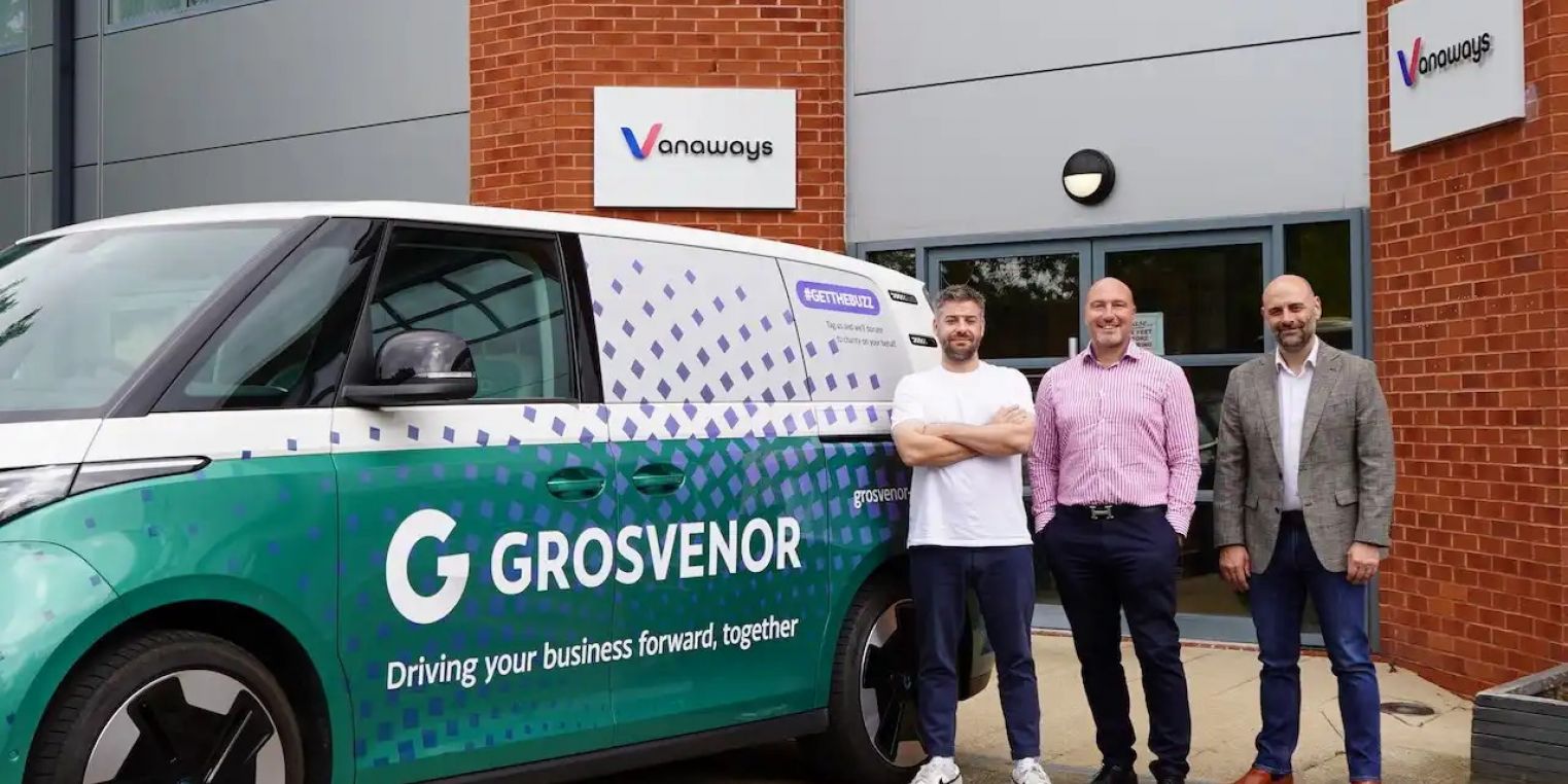 Vanaways' Partnership With Grosvenor Drives Electric Van Adoption